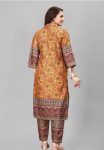NEW ARRIVAL SLUB COTTON PRINT WORK CO-ORD SET CASUAL WEAR WHOLESALE PRICE ETHNIC GARMENT (5)