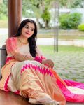 NEW ARRIVAL SOFT LICHI SILK JACQUARD WORK SAREE WITH UNSTITCHED BLOUSE PARTY WEAR WHOLESALE PRICE ETHNIC GARMENT (6)