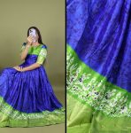 NEW ARRIVAL SOFT SILK BATIK PRINT WITH FOIL WORK ON BORDER WORK GOEN FESTIVE WEAR WHOLESALE PRICE ETHNIC GARMENT (1)