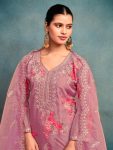 NEW ARRIVAL TABBY SILK DIGITAL PRINT AND EMBROIDERY SEQUENCE WORK WITH MOTI WORK TOP BOTTOM WITH DUPATTA FESTIVE WEAR WHOLESALE PRICE ETHNIC GARMENT (14)