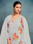 NEW ARRIVAL TABBY SILK DIGITAL PRINT AND EMBROIDERY SEQUENCE WORK WITH MOTI WORK TOP BOTTOM WITH DUPATTA FESTIVE WEAR WHOLESALE PRICE ETHNIC GARMENT (3)
