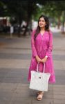 NEW ARRIVAL TABBY SILK ORGENZA PRINTED KURTI CASAUL WEAR WHOLESALE PRICE ETHNIC GARMENT (3)