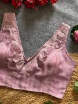 NEW ARRIVAL TISSUE SILK RUFFLE WORK STITCHED BLOUSE PARTY WEAR WHOLESALE PRICE ETHNIC GARMENT (6)