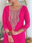 NEW ARRIVAL VICHITRA SILK SEQUENCE CODING EMBROIDERY WORK TOP BOTTOM WITH DUPATTA FESTIVE WEAR WHOLESALE PRICE ETHNIC GARMENT (7)