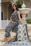 RICH LOOK COTTON PRINTED TOP BOTTOM WITH DUPATTA CASUAL WEAR WHOLESALE PRICE ETHNIC GARMENT (5)