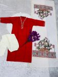 RICH LOOK EMBROIDERY WORK TOP BOTTOM WITH DUPATTA FESTIVE WEAR WHOLESALE PRICE ETHNIC GARMENT (4)