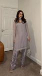 RICH LOOK GEORGETTE EMBROIDERY AND BEADS WORK TOP PATIYALA WITH DUPATTA FESTIVE WEAR WHOLESALE PRICE ETHNIC GARMENT (10)
