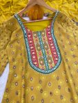 RICH LOOK MUSLIN COTTON DIGITAL PRINT WITH REAL MIRROR HANDWORK TOP BOTTOM WITH DUPATTA FESTIVE WEAR WHOLESALE PRICE ETHNIC GARMENT (3)