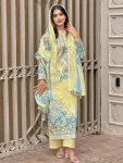 RICH LOOK MUSLIN COTTON DIGITAL PRINTED TOP BOTTOM WITH DUPATTA CASUAL WEAR WHOLESALE PRICE ETHNIC GARMENT (4)