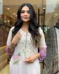 RICH LOOK ORGANZA TABBY SEQUENCE CODING EMBROIDERY WORK TOP BOTTOM WITH DUPATTA FESTIVE WEAR WHOLESALE PRICE ETHNIC GARMENT (4)
