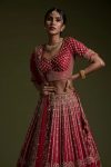 RICH LOOK RANGOLI SILK SEQUENCE DORI & THREAD WORK LEHENGA CHOLI WITH DUPATTA PARTY WEAR WHOLESALE PRICE ETHNIC GARMENT (3)