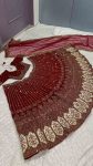 RICH LOOK RANGOLI SILK SEQUENCE DORI & THREAD WORK LEHENGA CHOLI WITH DUPATTA PARTY WEAR WHOLESALE PRICE ETHNIC GARMENT (3)