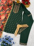 RICH LOOK RAYON EMBROIDERY WORK TOP BOTTOM WITH DUPATTA FESTIVE WEAR WHOLESALE PRICE ETHNIC GARMENT (3)