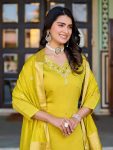 RICH LOOK ROMAN SILK EMBROIDERY WORK TOP BOTTOM WITH DUPATTA FESTIVE WEAR WHOLESALE PRICE ETHNIC GARMENT (5)