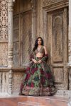 RICH LOOK TABBY ORGANZA DIGITAL PRINTED THREAD SEQUENCE WORK LEHENGA CHOLI WITH DUPATTA PARTY WEAR WHOLESALE PRICE ETHNIC GARMENT (5)