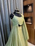 RICH LOOK TABBY SILK PLAIN LEHENGA WITH EMBROIDERY SEQUENCE WORK BLOUSE AND DUPATTA PARTY WEAR WHOLESALE PRICE ETHNIC GARMENT (4)