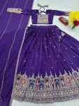 RICH LOOK VICHITRA EMBROIDERY CODING SEQUENCE AND THREAD WORK LEHENGA CHOLI WITH DUPATTA WEDDING WEAR WHOLESALE PRICE ETHNIC GARMENT (5)