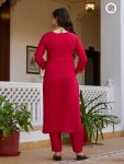 RICH LOOK VISCOSE CHANDERI BEADS AND HAND WORK TOP BOTTOM WITH DUPATTA FESTIVE WEAR WHOLESALE PRICE ETHNIC GARMENT (3)