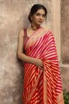 TRADITIONAL LICHI SILK JACQUARD WEAVING WORK SAREE WITH UNSTITCHED BLOUSE PARTY WEAR WHOLESALE PRICE ETHNIC GARMENT (1)