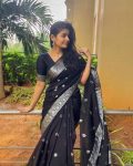 TRADITIONAL LINEN ZARI WEAVING WORK SAREE WITH UNSTITCHED BLOUSE PARTY WEAR WHOLESALE PRICE ETHNIC GARMENT (3)