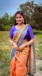 TRADITIONAL MYSORE SILK DIGITAL PRINT WITH JHALAR WORK SAREE WITH UNSTITCHED BLOUSE PARTY WEAR WHOLESALE PRICE ETHNIC GARMENT (8)