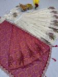 TRADITIONAL TISSUE SILK EMBROIDERY THREAD SEQUENCE WORK LEHENGA CHOLI WITH DUPATTA PARTY WEAR WHOLESALE PRICE ETHNIC GARMENT (3)