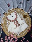 TRANDING VISCOSE CHANDERI EMBROIDERY WORK TOP BOTTOM WITH DUPATTA FESTIVE WEAR WHOLESALE PRICE ETHNIC GARMENT (3)