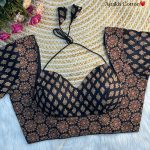 TRENDING AJRAKH COTTON HALTER NECK READY TO WEAR BLOUSE PARTY WEAR WHOLESALE PRICE ETHNIC GARMENT (1)