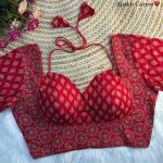 TRENDING AJRAKH COTTON HALTER NECK READY TO WEAR BLOUSE PARTY WEAR WHOLESALE PRICE ETHNIC GARMENT (10)
