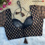 TRENDING AJRAKH COTTON HALTER NECK READY TO WEAR BLOUSE PARTY WEAR WHOLESALE PRICE ETHNIC GARMENT (4)