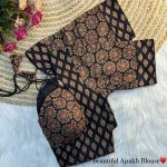 TRENDING AJRAKH COTTON HALTER NECK READY TO WEAR BLOUSE PARTY WEAR WHOLESALE PRICE ETHNIC GARMENT (4)