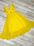 TRENDING BLOOMING GEORGETTE THREAD SEQUENCE EMBROIDERY WORK ONLY GOWN PARTY WEAR WHOLESALE PRICE ETHNIC GARMENT (16)
