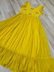 TRENDING BLOOMING GEORGETTE THREAD SEQUENCE EMBROIDERY WORK ONLY GOWN PARTY WEAR WHOLESALE PRICE ETHNIC GARMENT (16)