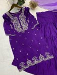 TRENDING CHINON CODING SEQUENCE EMBROIDERY WORK TOP LEHENGA WITH DUPATTA PARTY WEAR WHOLESALE PRICE ETHNIC GARMENT (6)