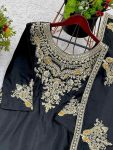 TRENDING CHINON SILK EMBROIDERY WORK TOP PALAZZO WITH DUPATTA FESTIVE WEAR WHOLESALE PRICE ETHNIC GARMENT (2)