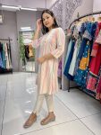 TRENDING COTTON PRINTED BUTTON WORK TOP PENT SET PARTY WEAR WHOLESALE PRICE ETHNIC GARMENT (3)