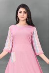 TRENDING COTTON PRINTED WITH ONE POCKET ANARKALI GOWN PARTY WEAR WHOLESALE PRICE ETHNIC GARMENT (3)
