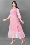 TRENDING COTTON PRINTED WITH ONE POCKET ANARKALI GOWN PARTY WEAR WHOLESALE PRICE ETHNIC GARMENT (3)