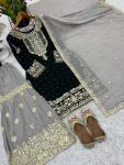 TRENDING GEORGETTE EMBROIDERY CODING SEQUENCE WORK TOP SHARARA WITH DUPATTA PARTY WEAR WHOLESALE PRICE ETHNIC GARMENT (6)