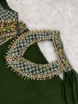 TRENDING GEORGETTE EMBROIDERY SEQUENCE THREAD WORK BLOUSE PALAZZO WITH DUPATTA PARTY WEAR WHOLESALE PRICE ETHNIC GARMENT (4)