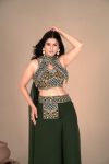 TRENDING GEORGETTE EMBROIDERY SEQUENCE THREAD WORK BLOUSE PALAZZO WITH DUPATTA PARTY WEAR WHOLESALE PRICE ETHNIC GARMENT (4)
