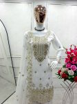 TRENDING GEORGETTE EMBROIDERY SEQUENCE WORK TOP SHARARA WITH DUPATTA FESTIVE WEAR WHOLESALE PRICE ETHNIC GARMENT (2)