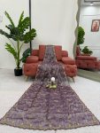 TRENDING JIMMY CHOO EMBROIDERY SEQUENCE WORK SAREE WITH UNSTITCHED BLOUSE PARTY WEAR WHOLESALE PRICE ETHNIC GARMENT (3)