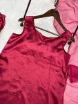 TRENDING MOSS SATIN PLAIN TOP PATIYALA WITH DUPATTA PARTY WEAR WHOLESALE PRICE ETHNIC GARMENT (3)