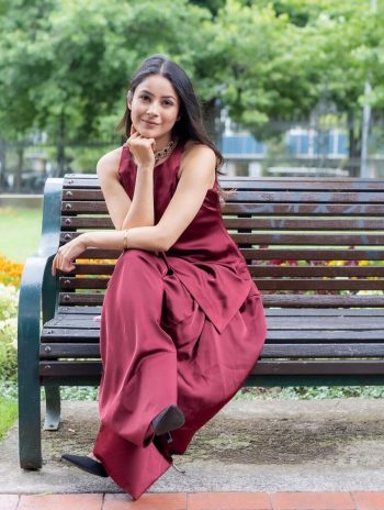 TRENDING MOSS SATIN PLAIN TOP PATIYALA WITH DUPATTA MAROON
