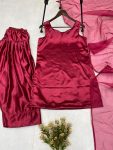 TRENDING MOSS SATIN PLAIN TOP PATIYALA WITH DUPATTA PARTY WEAR WHOLESALE PRICE ETHNIC GARMENT (3)