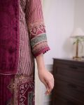 TRENDING MUSLIN DIGITAL PRINT WITH HAND EMBROIDERY WORK TOP BOTTOM WITH DUPATTA PARTY WEAR WHOLESALE PRICE ETHNIC GARMENT (9)