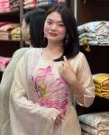 TRENDING MUSLIN SILK DIGITAL PRINTED MOTI HANDWORK TOP BOTTOM WITH DUPATTA PARTY WEAR WHOLESALE PRICE ETHNIC GARMENT (6)