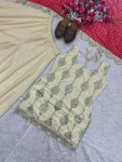 TRENDING NATURAL CREPE SILK EMBROIDERY CODING SEQUENCE WORK TOP PALAZZO WITH DUPATTA PARTY WEAR WHOLESALE PRICE ETHNIC GARMENT (2)