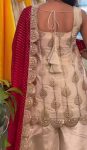 TRENDING NATURAL CREPE SILK EMBROIDERY CODING SEQUENCE WORK TOP PALAZZO WITH DUPATTA PARTY WEAR WHOLESALE PRICE ETHNIC GARMENT (2)